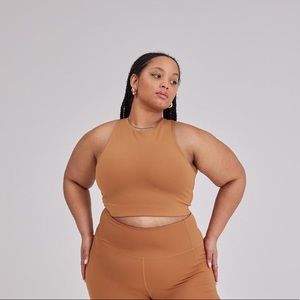 Girlfriend Collective Dylan Bra in Twig